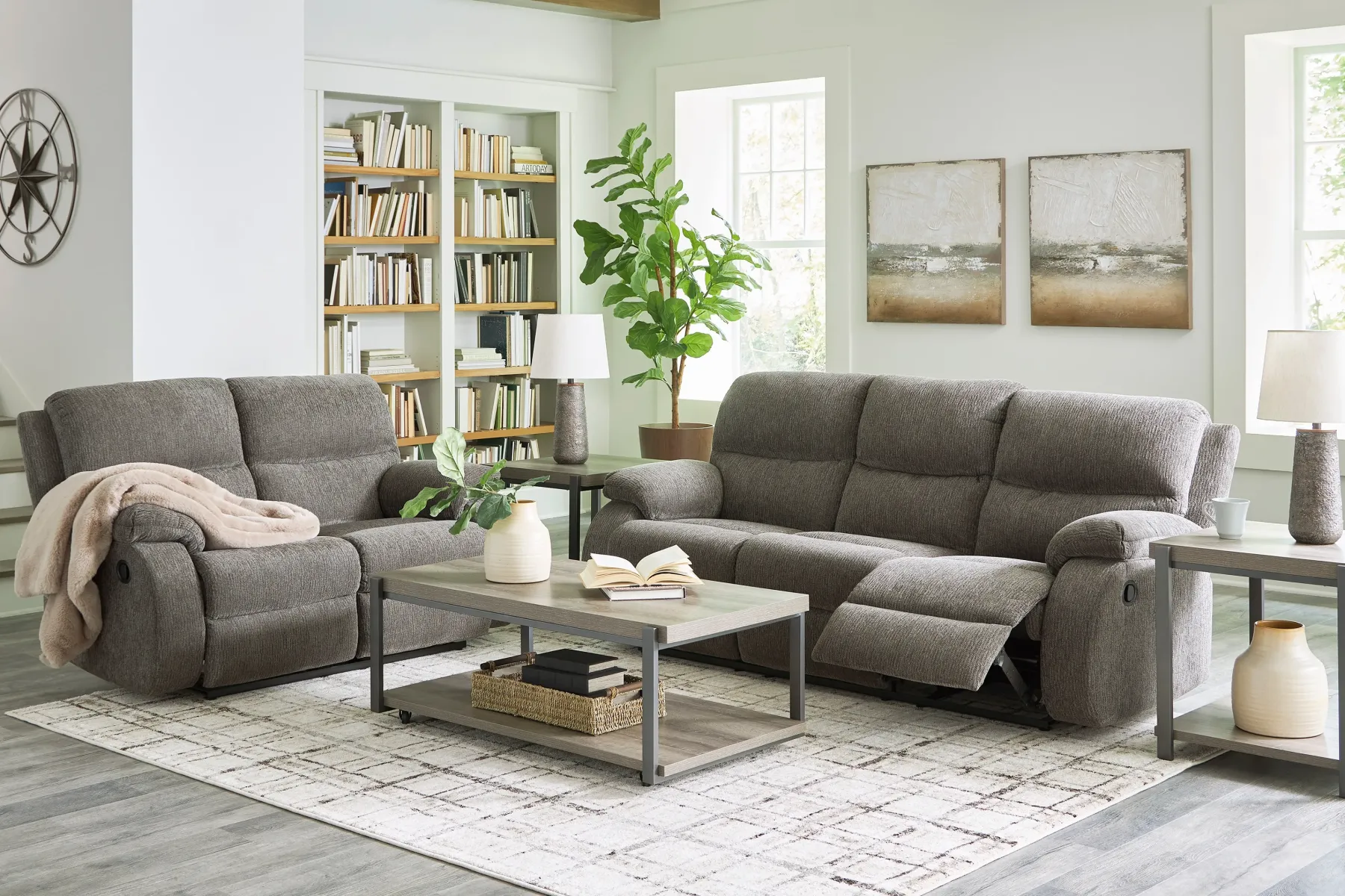 Sale American Furniture Galleries Scranto 2-Piece Living Room Set
