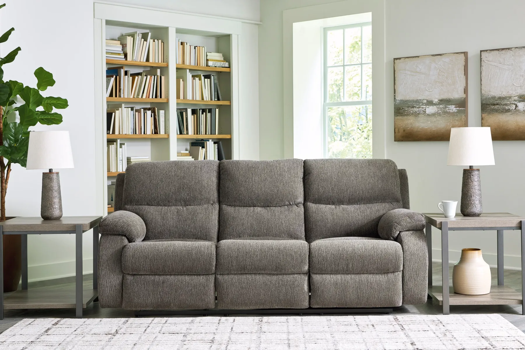 New American Furniture Galleries Scranto Reclining Sofa