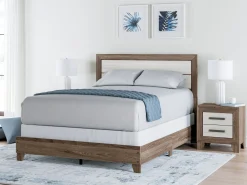 Fashion American Furniture Galleries Sharnari Queen Panel Bed