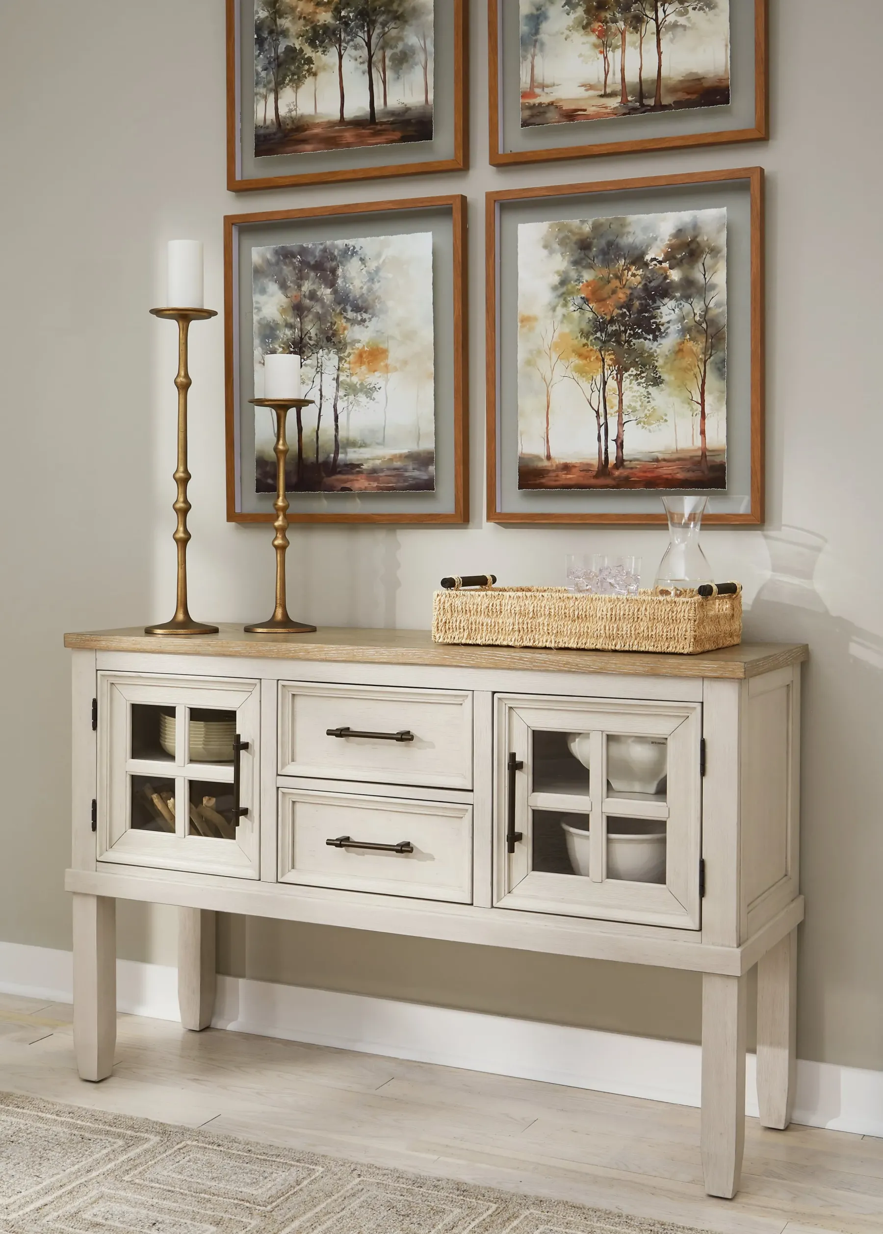 Discount American Furniture Galleries Shaybrock Dining Server