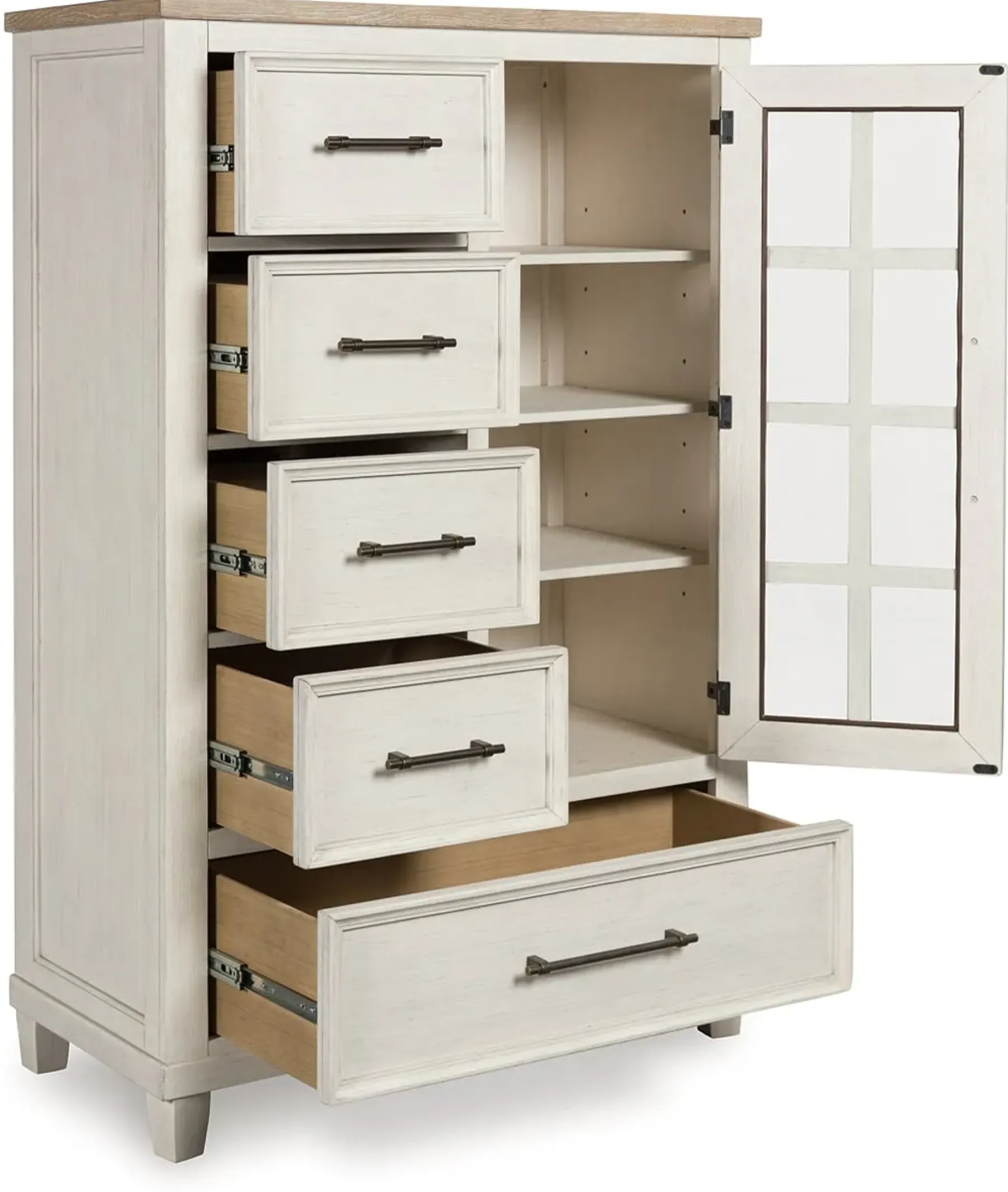 Discount American Furniture Galleries Shaybrock Door Chest