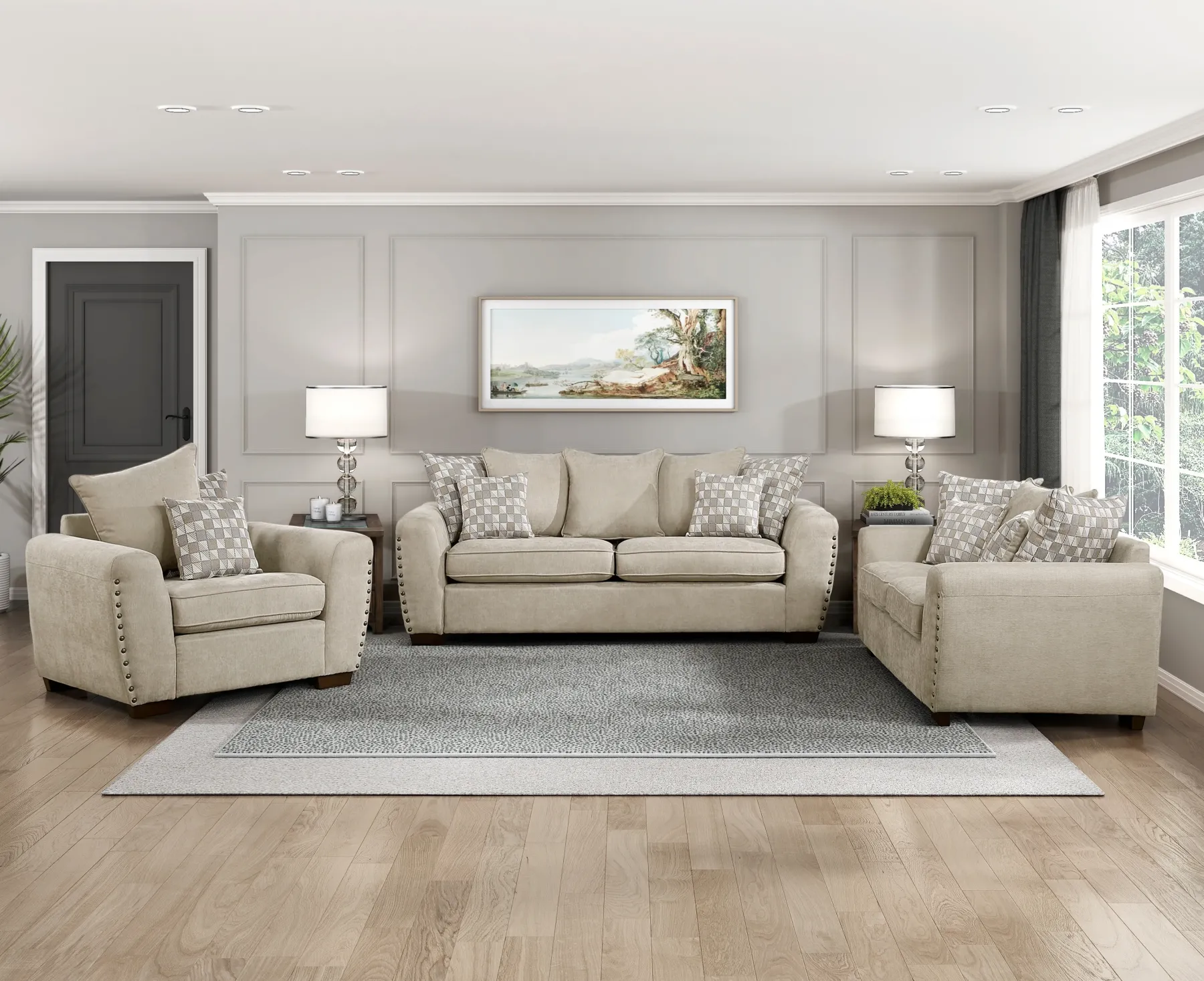 Discount American Furniture Galleries Silverthorne 2-Piece Living Room Set