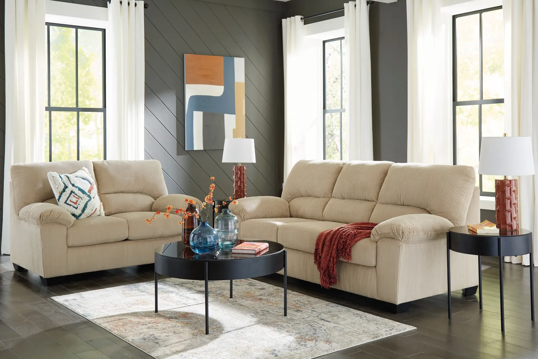 Outlet American Furniture Galleries SimpleJoy Living Room Set
