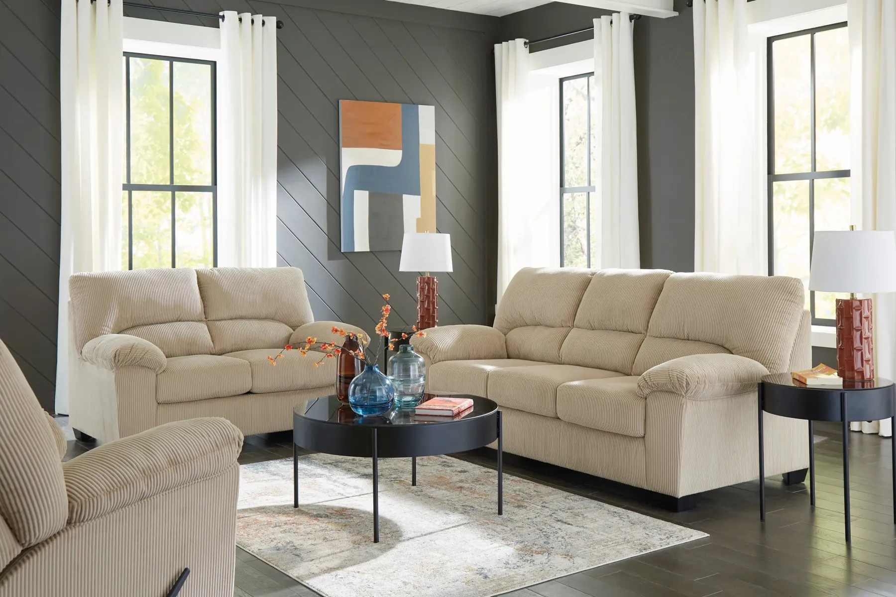 Outlet American Furniture Galleries SimpleJoy Living Room Set