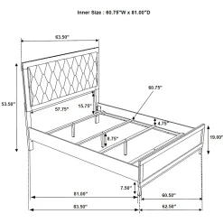 Discount American Furniture Galleries Sonora 6-Piece Queen Bedroom Set