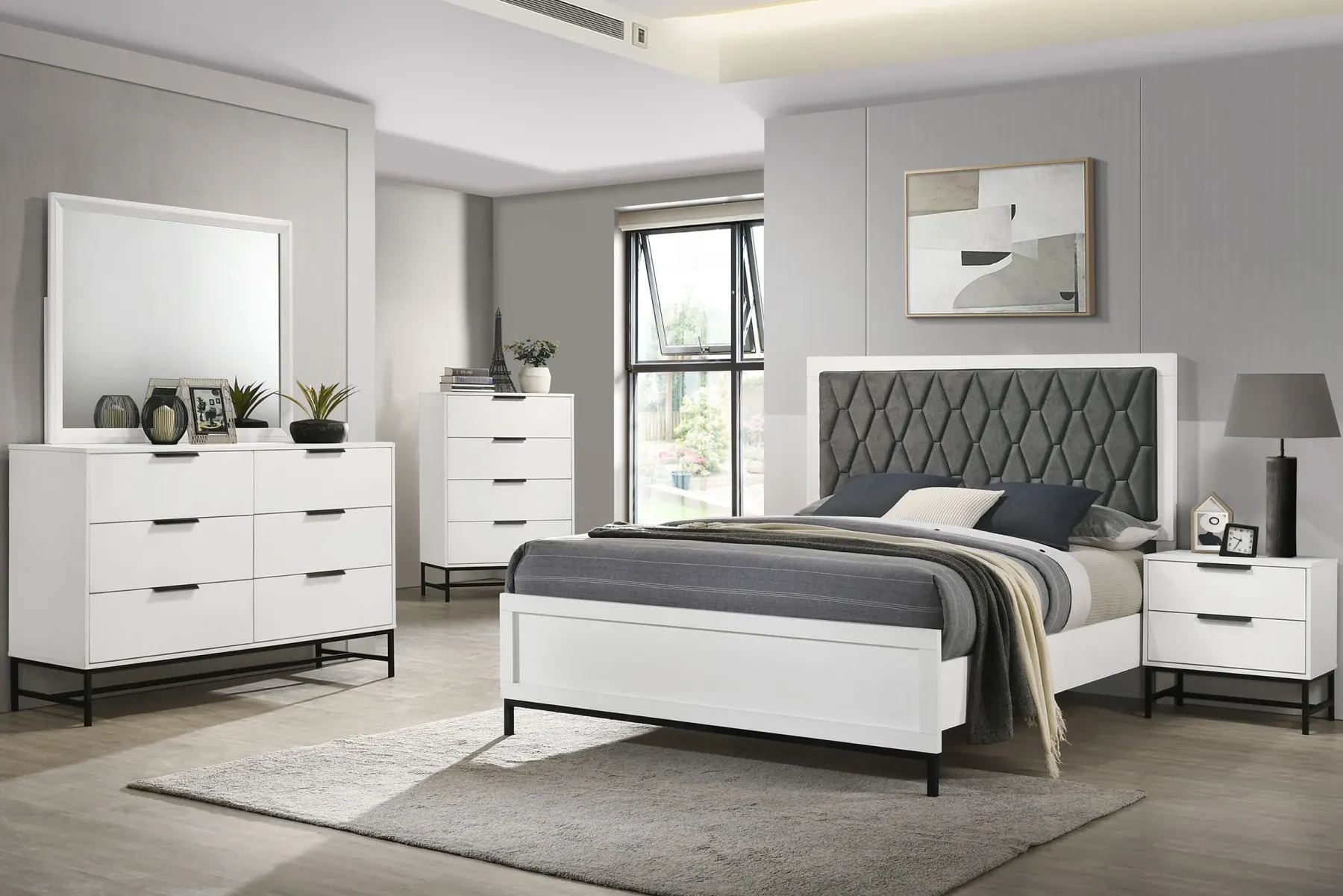 Clearance American Furniture Galleries Sonora Sonora Cal King Panel Bed