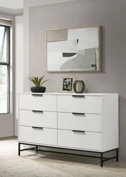 Online American Furniture Galleries Sonora Sonora 6-drawer Bedroom Dresser