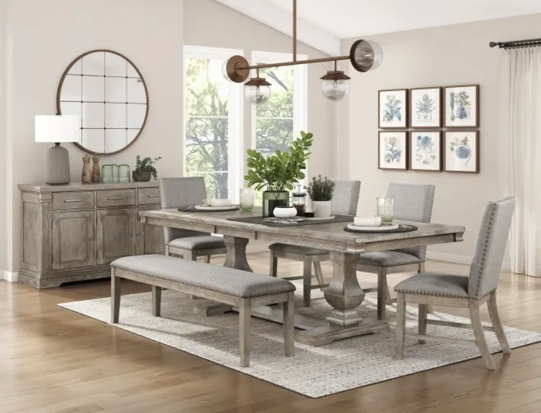 Fashion American Furniture Galleries Southlake Bench