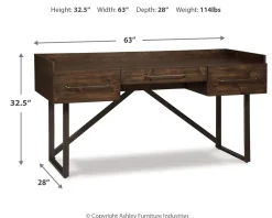 Clearance American Furniture Galleries Starmore Home Office Desk