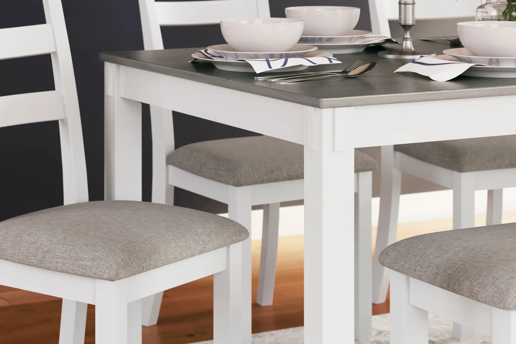 Best American Furniture Galleries Stonehollow 6-Piece Dining Set