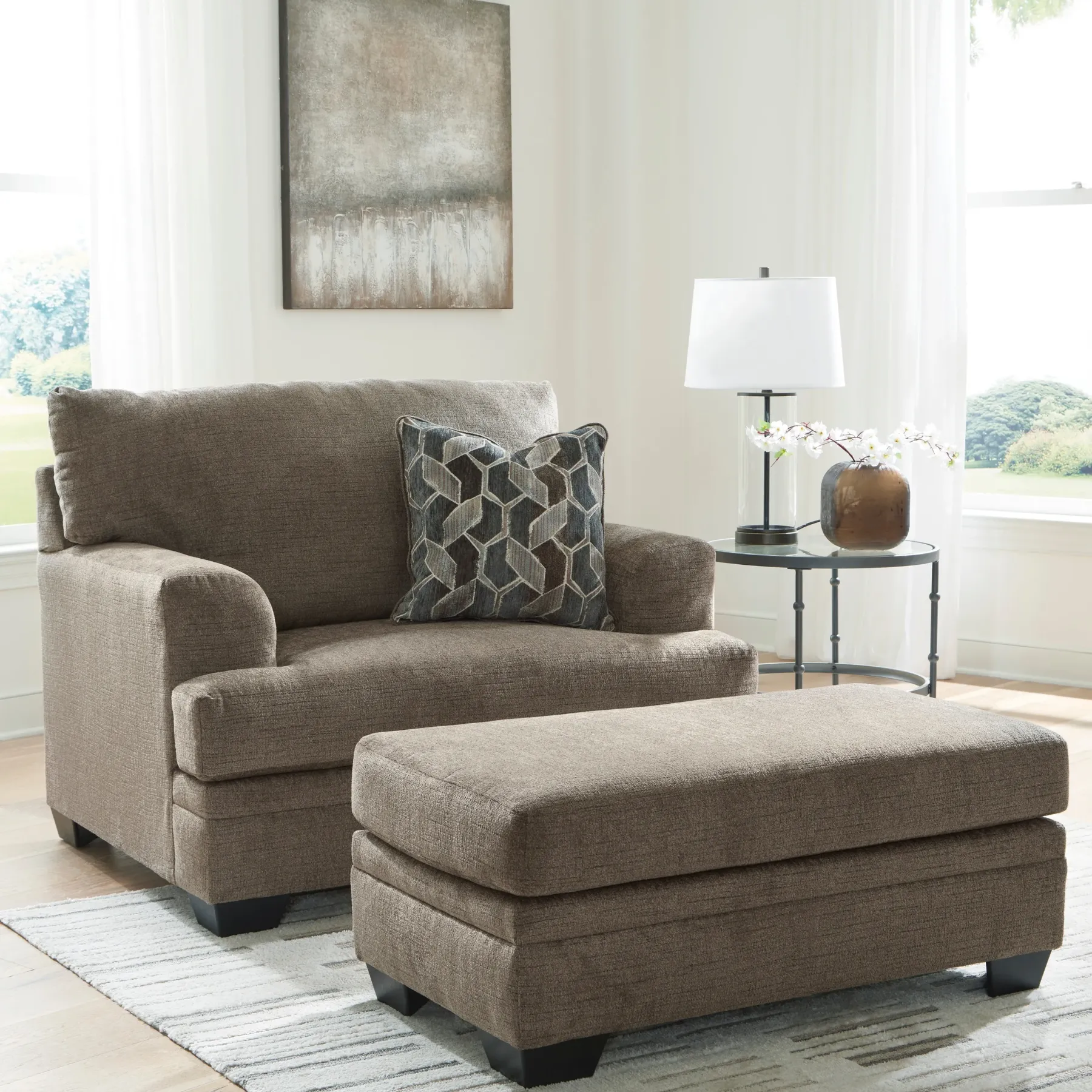 Best American Furniture Galleries Stonemeade Oversized Chair