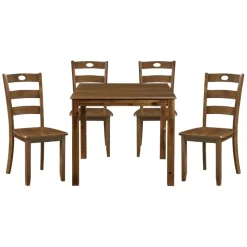 New American Furniture Galleries Stowe 5-Piece Dinette Set