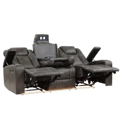 Online American Furniture Galleries Tabor Double Power Reclining Loveseat