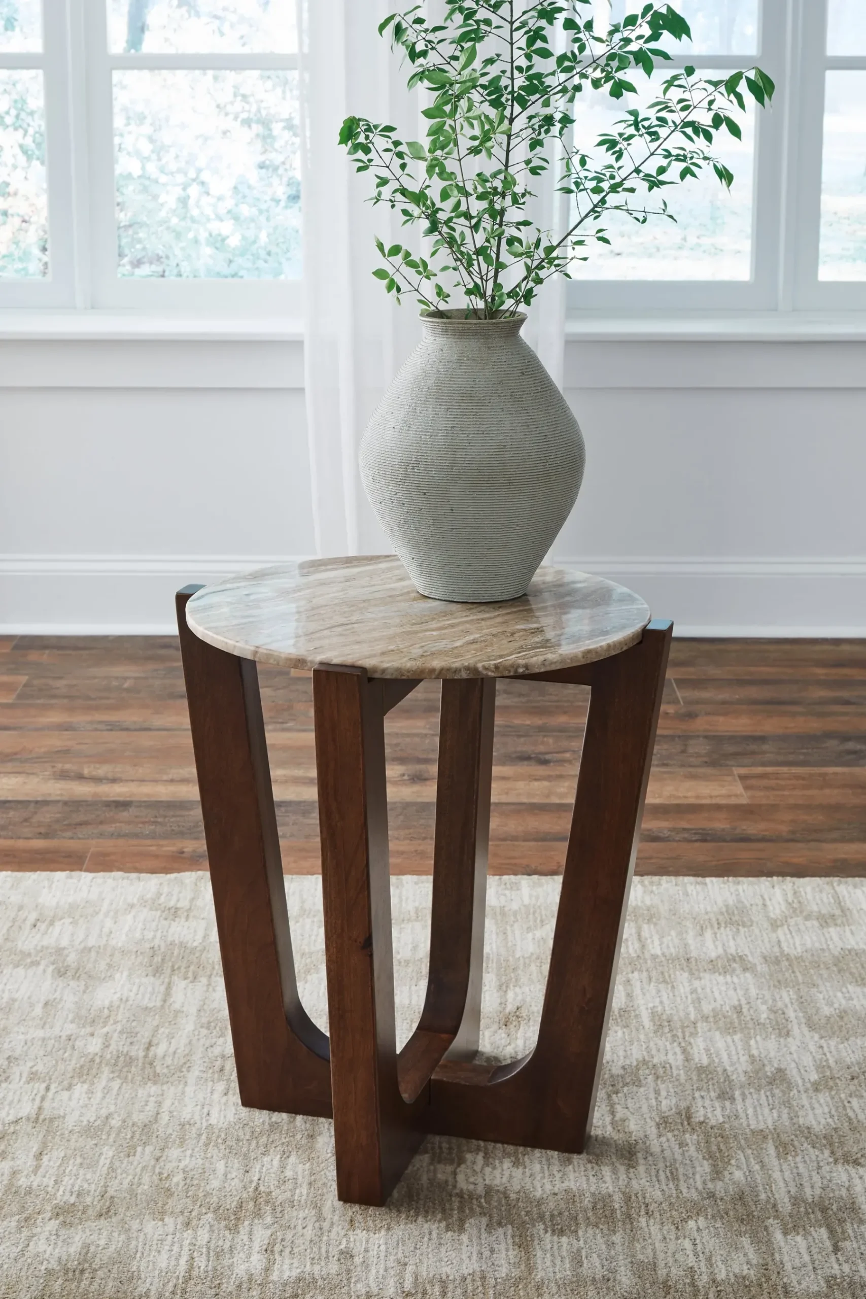 Hot American Furniture Galleries Tanidore Round End Table