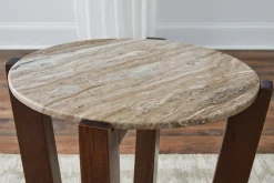 Hot American Furniture Galleries Tanidore Round End Table