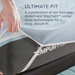 Outlet American Furniture Galleries TEMPUR Luxe Egyptian Cotton Sheet Set Tempur Luxe Egyptian Cotton Sheet Set