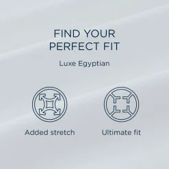 Best American Furniture Galleries TEMPUR Luxe Egyptian Cotton Sheet Set Tempur Luxe Egyptian Cotton Sheet Set