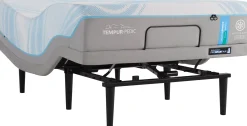 Discount American Furniture Galleries TEMPUR-ActiveBreeze® Medium Hybrid King Mattress and Adjustable Base Set