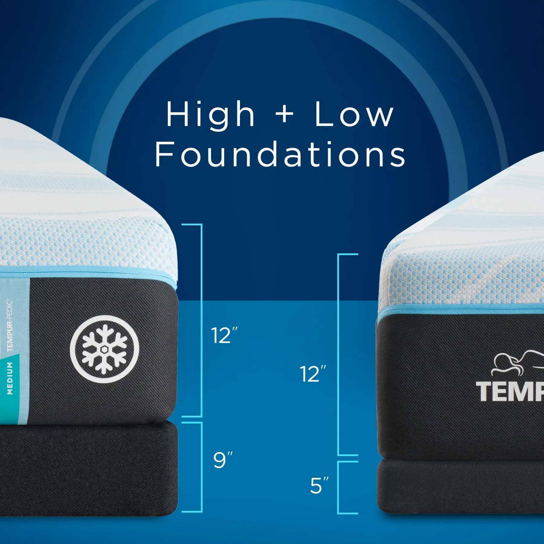 Outlet American Furniture Galleries Tempur-ProBreeze® 2.0 Medium King ProBreeze® Medium Mattress