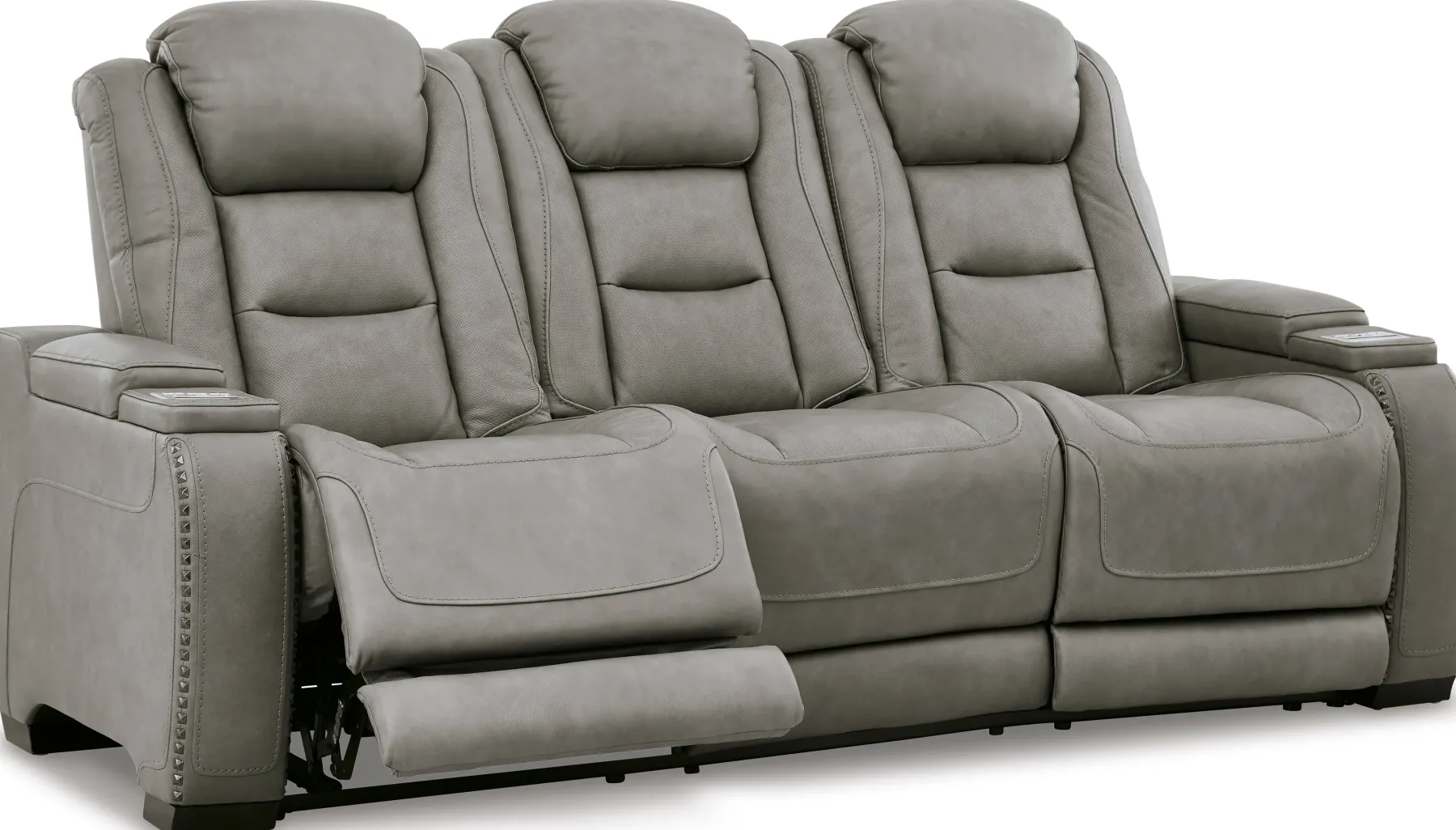 Outlet American Furniture Galleries The Man-Den 2-Piece Power Reclining Living Room Set
