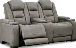 Outlet American Furniture Galleries The Man-Den 2-Piece Power Reclining Living Room Set