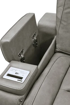 Outlet American Furniture Galleries The Man-Den 2-Piece Power Reclining Living Room Set