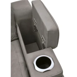 Sale American Furniture Galleries The Man-Den Power Recliner with Adjustable Headrest