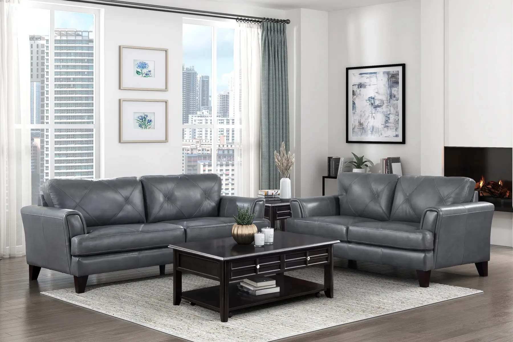 Discount American Furniture Galleries Thierry Loveseat