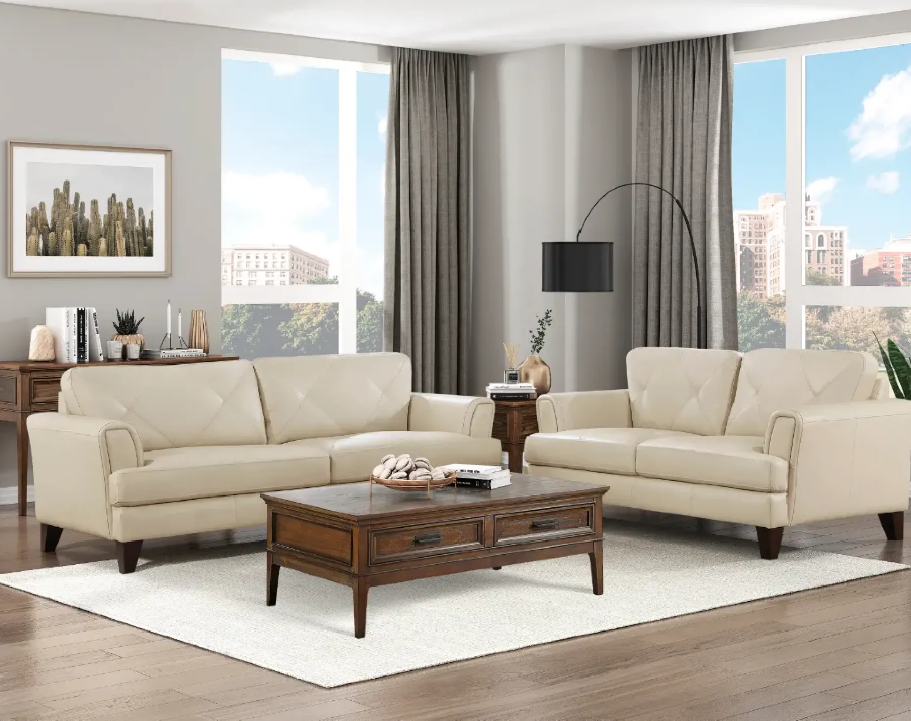 Hot American Furniture Galleries Thierry Loveseat