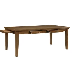 New American Furniture Galleries Tigard 6-Drawer Dining Table