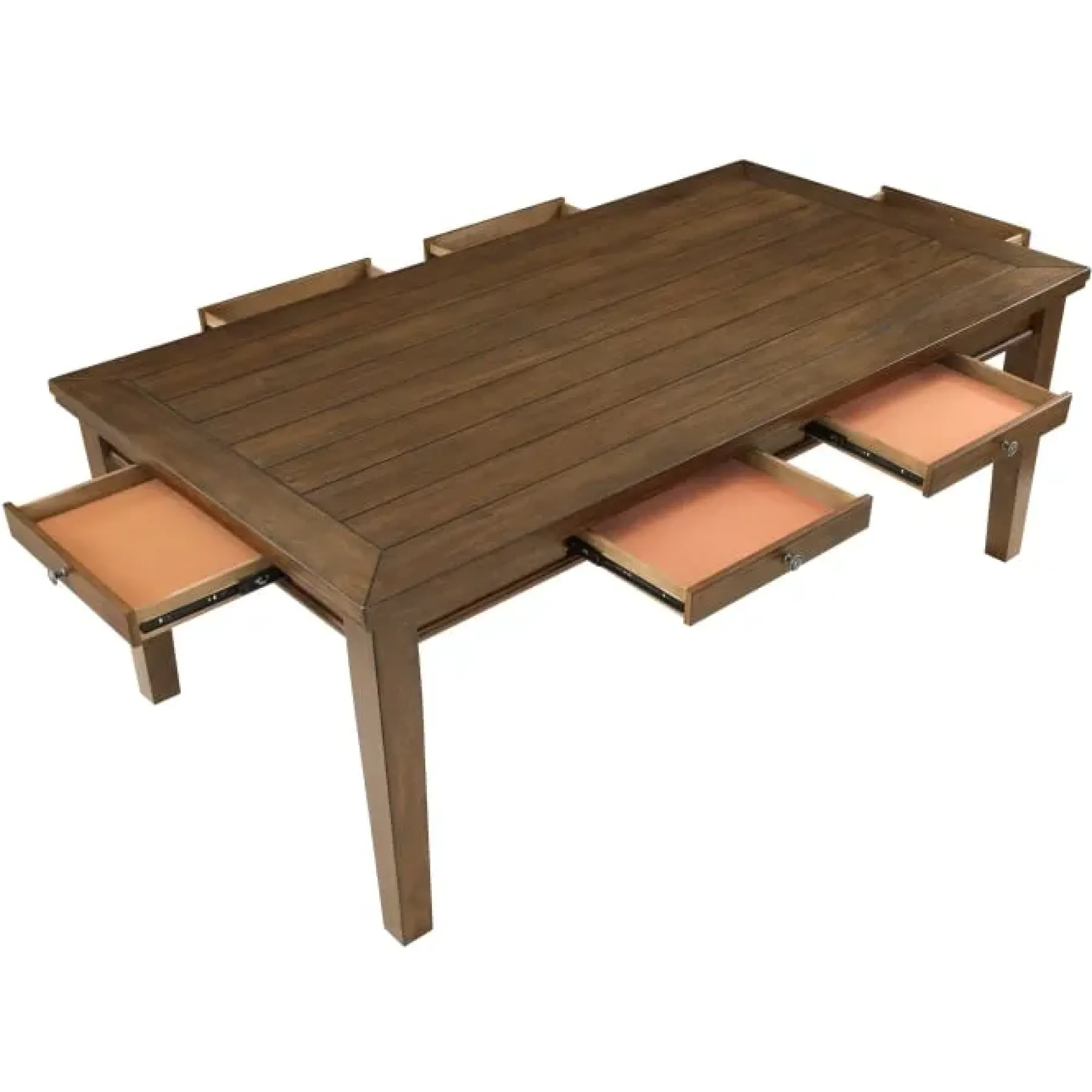 New American Furniture Galleries Tigard 6-Drawer Dining Table