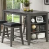 Best American Furniture Galleries Timbre 5-Piece Counter Height Dining Set