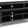 New American Furniture Galleries Todoe Lg TV Stand W/ Fireplace Option