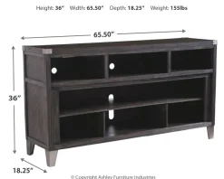 New American Furniture Galleries Todoe Lg TV Stand W/ Fireplace Option