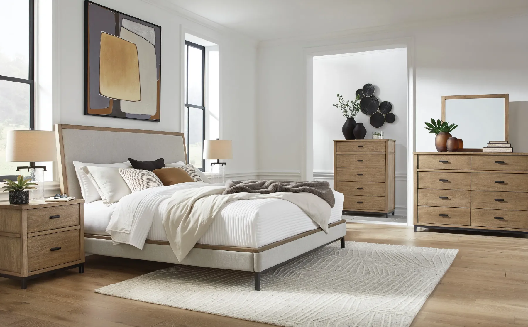 Hot American Furniture Galleries Tomtyn 6-Piece Queen Bedroom Set