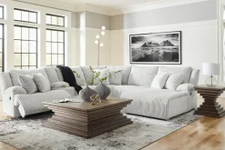 Online American Furniture Galleries Top Tier 6-Piece Reclining Sectional With Chaise