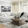 Fashion American Furniture Galleries Top Tier 6-Piece Reclining Sectional With Chaise