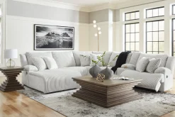 Fashion American Furniture Galleries Top Tier 6-Piece Reclining Sectional With Chaise