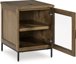 Fashion American Furniture Galleries Torlanta Chairside End Table