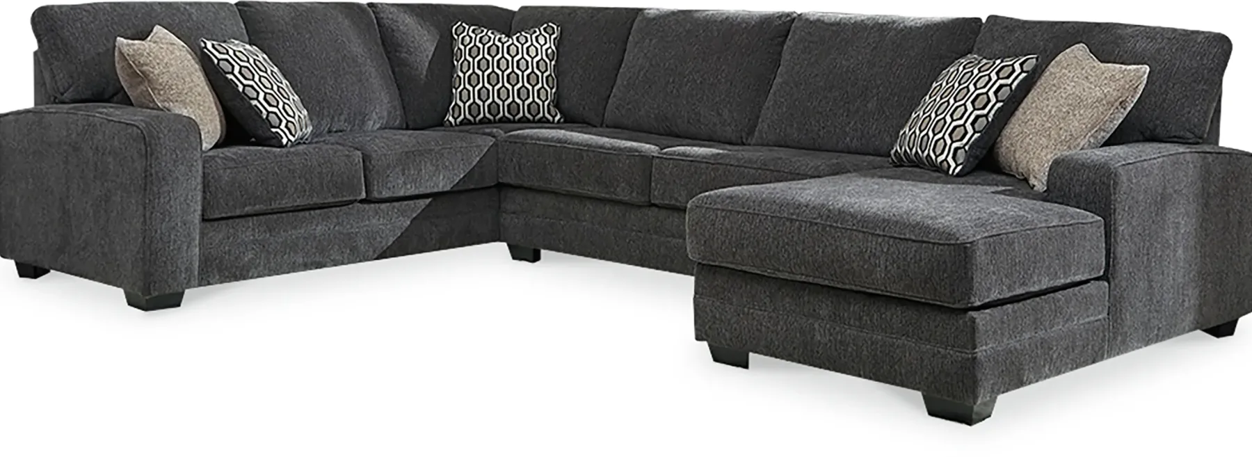 Outlet American Furniture Galleries Tracling Sectional With Chaise