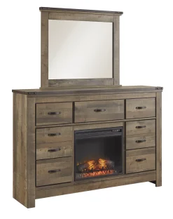 New American Furniture Galleries Trinell Bedroom Mirror