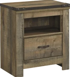 Outlet American Furniture Galleries Trinell 1-Drawer Nightstand