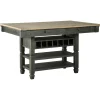 Hot American Furniture Galleries Tyler Creek Rectangular Dining Room Counter Table
