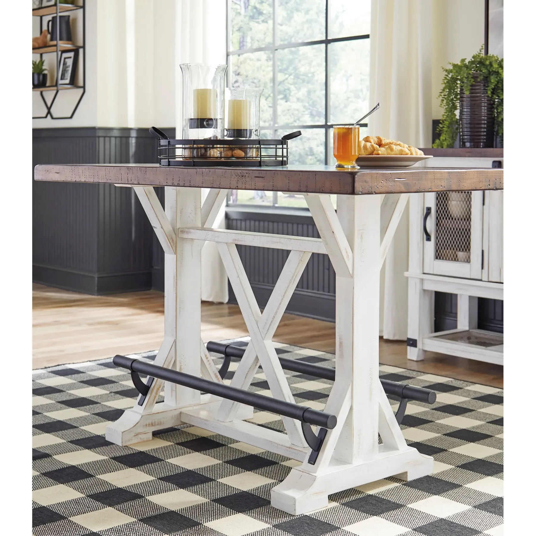 Best American Furniture Galleries Valebeck Counter Height Dining Table