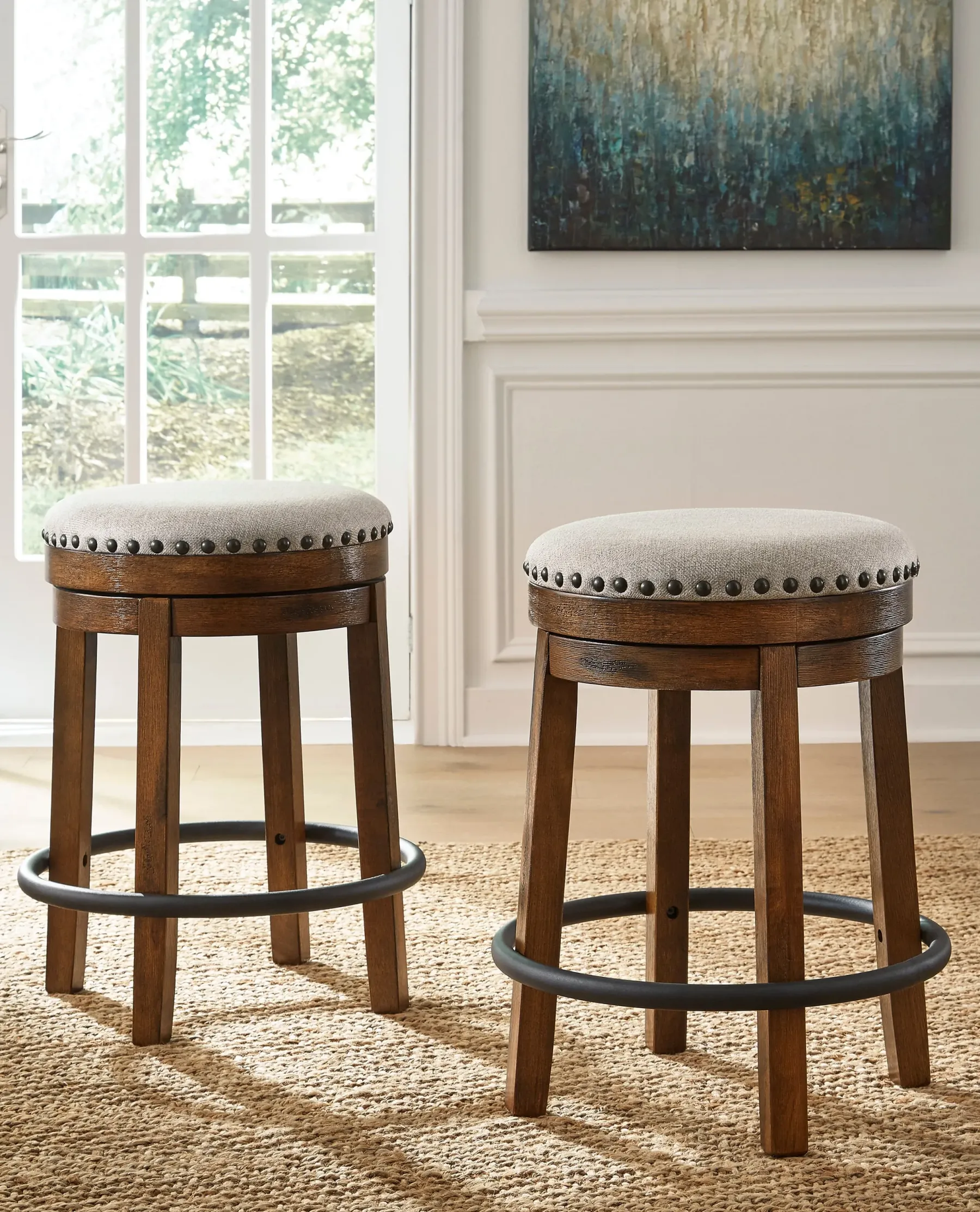 Clearance American Furniture Galleries Valebeck Counter Height Stool
