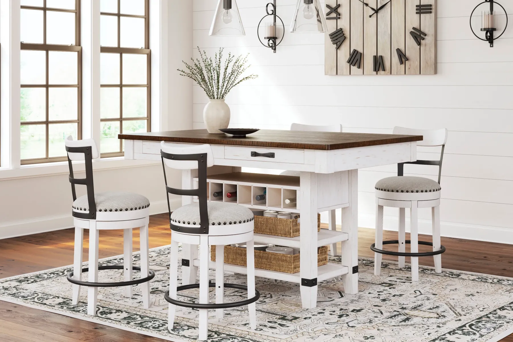 Sale American Furniture Galleries Valebeck 5-Piece Dining Set