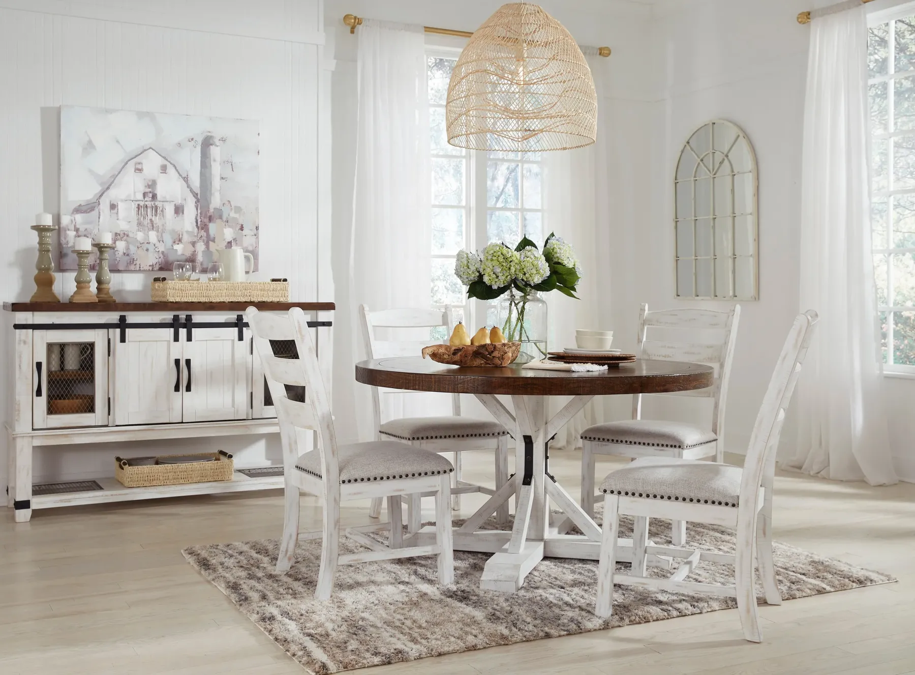 Online American Furniture Galleries Valebeck 5-Piece Dining Set
