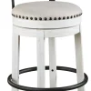 Clearance American Furniture Galleries Valebeck Tall Uph Swivel Barstool