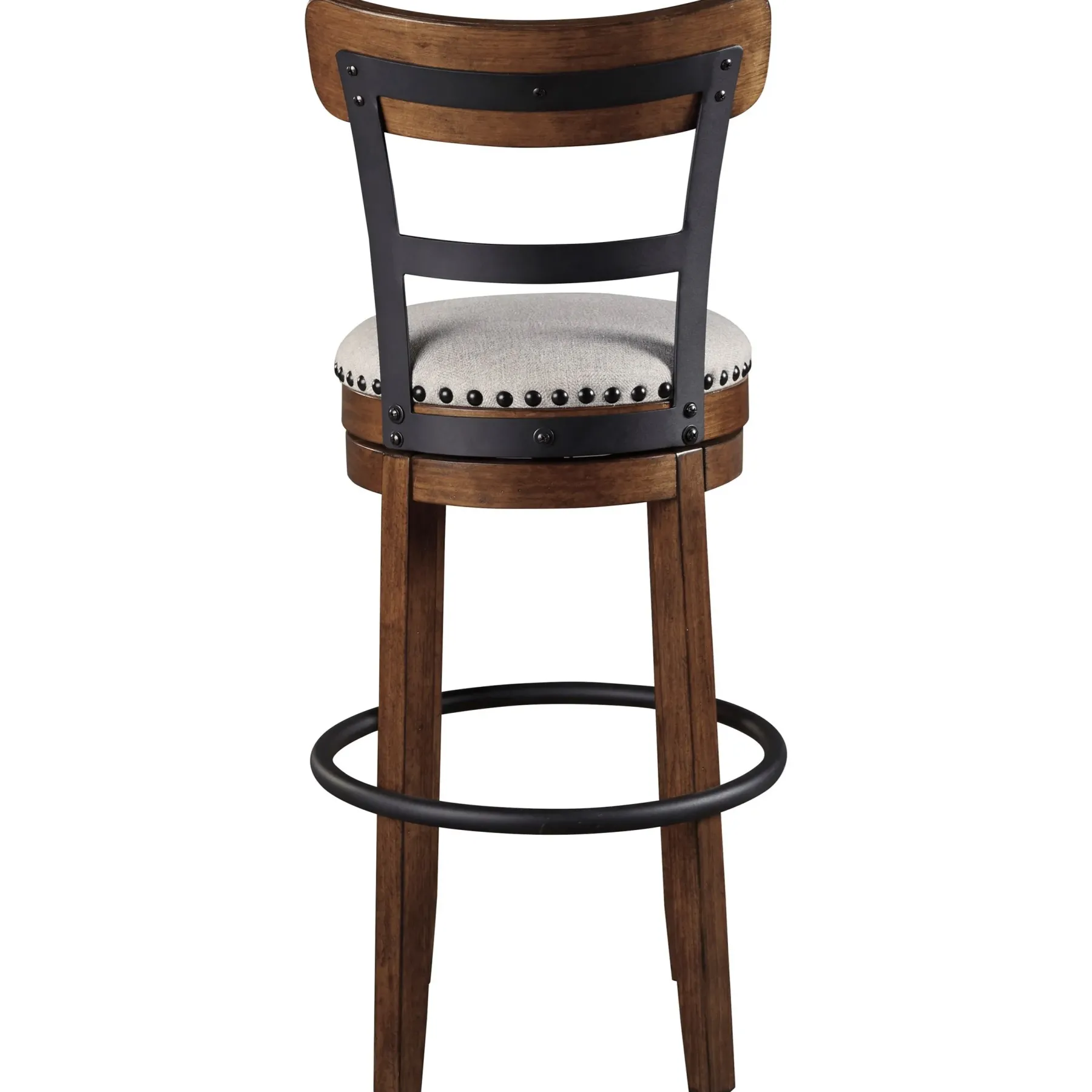Best American Furniture Galleries Valebeck Upholstered Swivel Barstool
