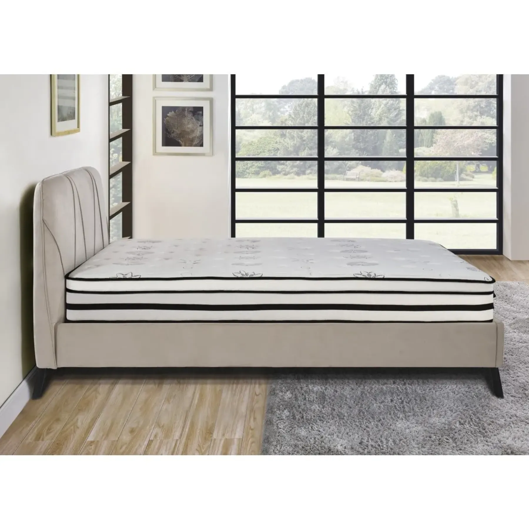 Discount American Furniture Galleries Vela 12" Eastern King Hybrid Mattress